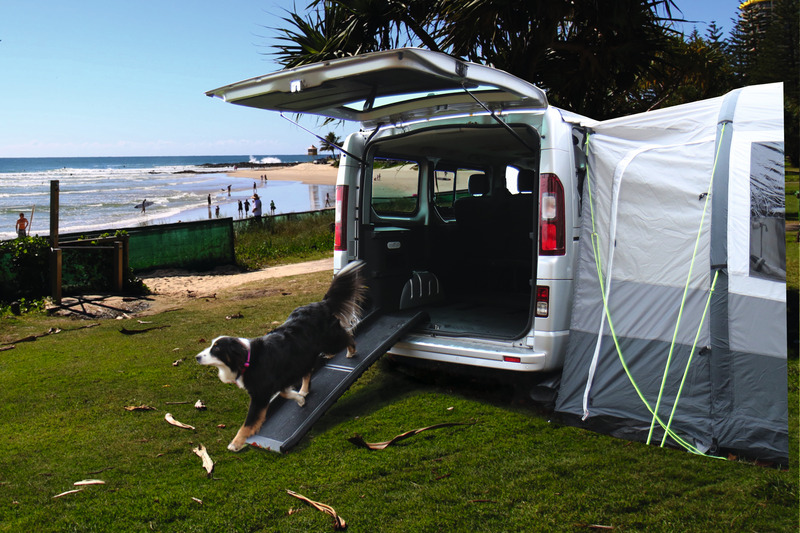 Dog ramp for clearance camper