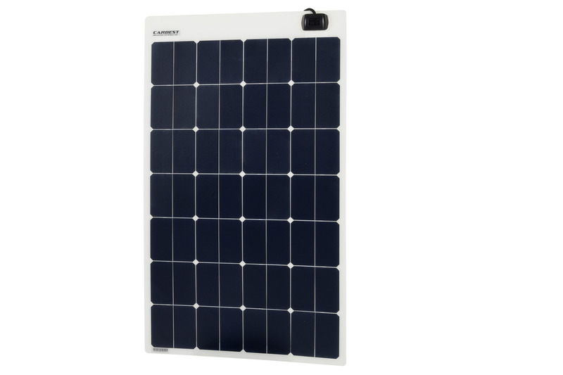 Solar panel flexible 80W, 1000x550x3mm, 8mm cable