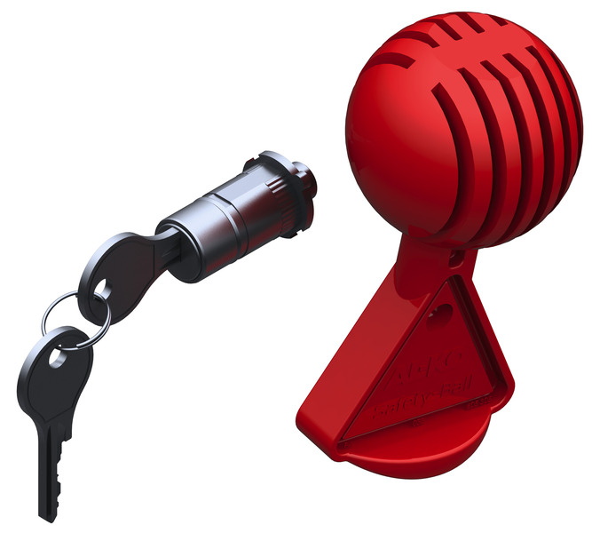 Bezpečnostná guľa ALKO pre spojku + zástrčkový zámok