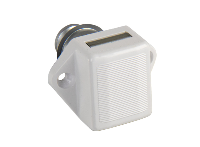 Push Lock Mini – matný chróm