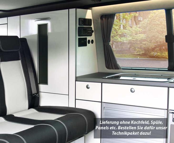 Nábytková zostava TrioStyle biela T6/5 KR – stavebnicová sada bez technického vybavenia