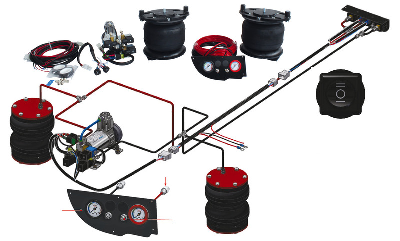 Vzduchové odpruženie 7,3" Comfort pre Fiat Ducato a podobné modely od roku 2006</p>