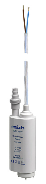 Vysoko výkonné ponorné čerpadlo 18 litrov SB vyhovujúce požiadavkám na pitnú vodu