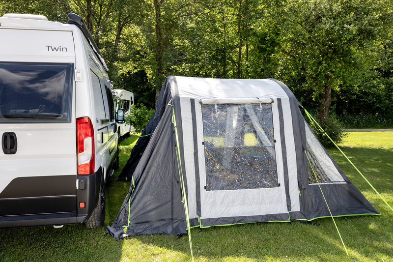 Nafukovacia markíza pre autobusy Tour Breeze Air - v 3 výškach upevnenia