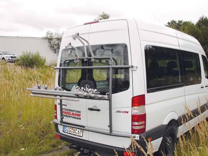 Zadný nosič Euro Carry s vysokým/nízkym nakladaním pre Sprinter a Crafter od roku 06