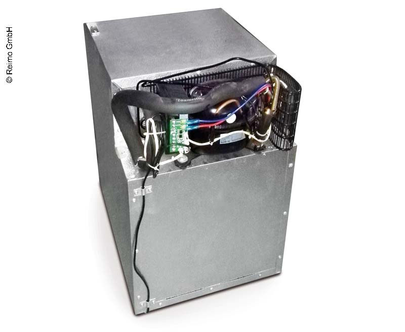 Kompresorová chladnička Carbest, 44 l + 6 l mraznička, 12/24 V