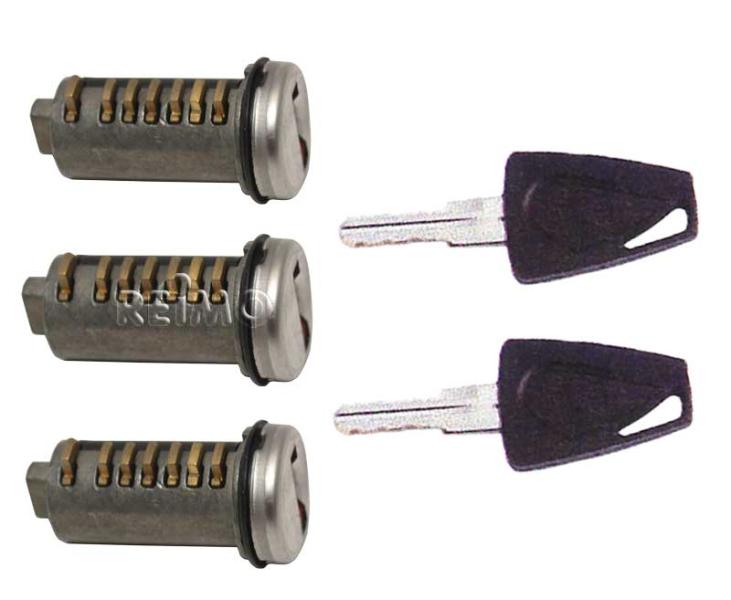 3 zásuvné vložky vrátane 2 zámkov