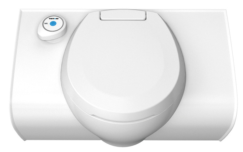 Stolové WC C503-L elektrické, biele Ovládací otvor vľavo