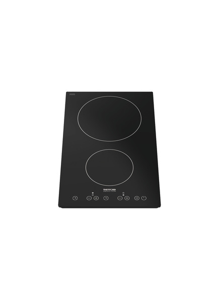 Induction cooker with 2 plates, 230V, black