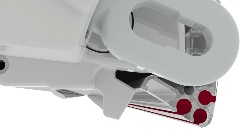 F80S Strešná markíza - Dĺžka 2,9 m - Puzdro biele - Farba látky Royal Grey</p>