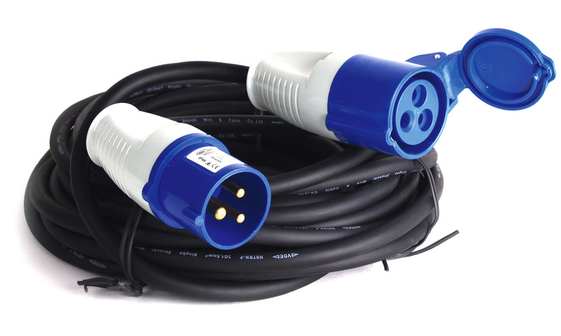 Extension cable 230V 10m, CEE