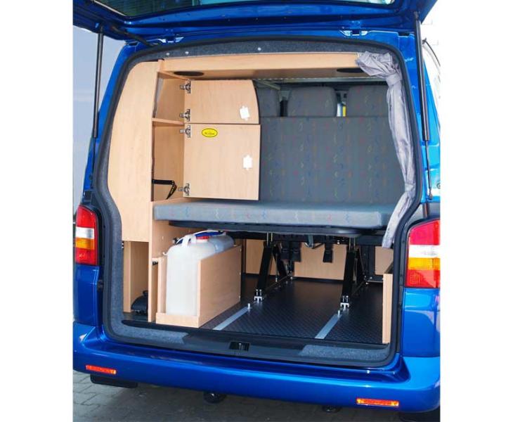 Sada nábytku VW T5/6 LR TrioStyle v dekore jablko bez roletových dverí