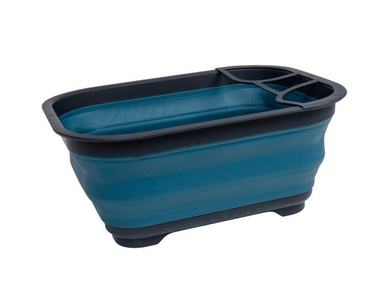 Skladacia umývačka riadu - sivá / benzínová</p>