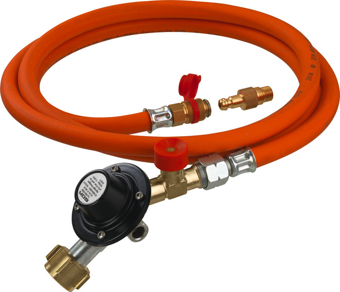 Regulator hose set