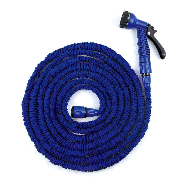 Flex-hose 7,5-22,5m w. spray gun 3/4'