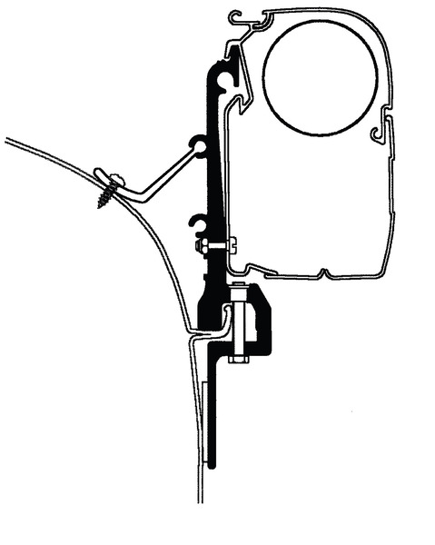 Adaptér pre markízu Omnistor - Sprinter VAN