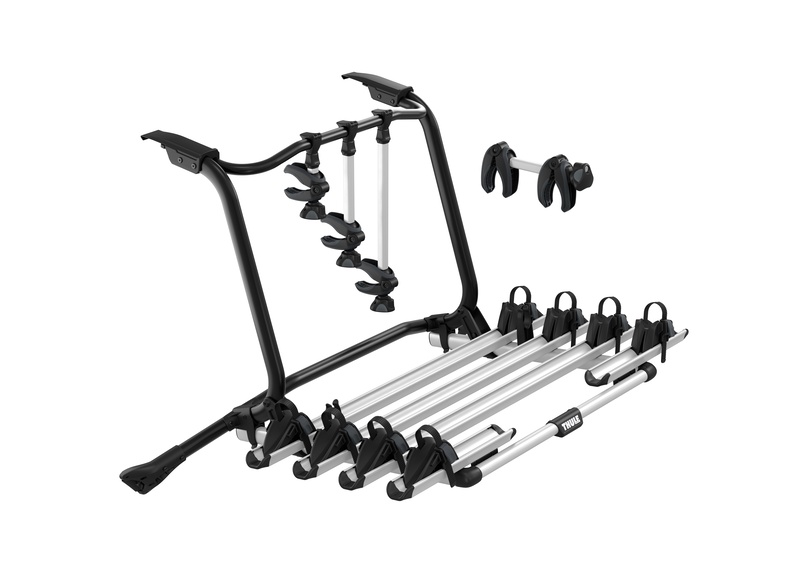 Nosič bicyklov Thule WanderWay pre zadné dvere VW T6, čierny</p>