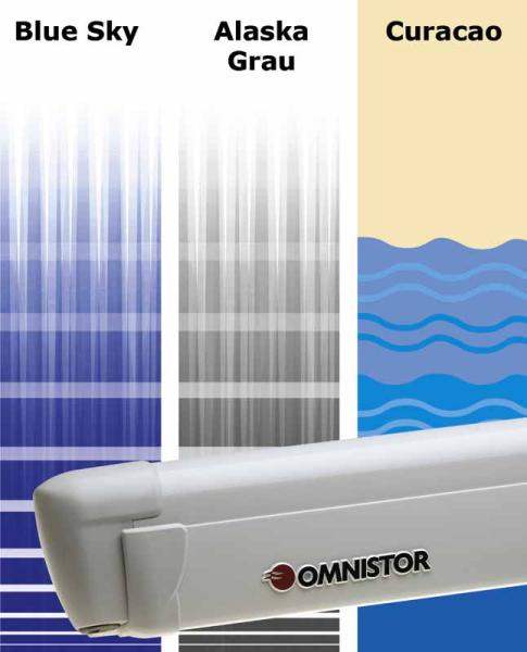 Markíza Omnistor 8000 5m BlueSky Housing White