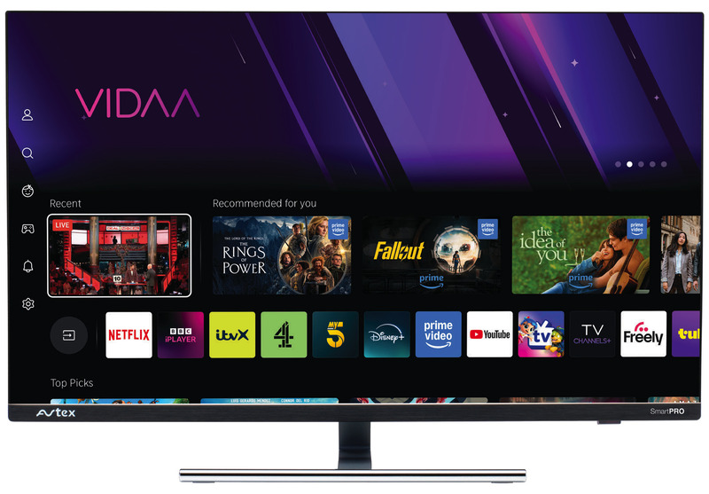 Bezrámový Smart TV Avtex s rozlíšením Full HD a operačným systémom VIDAA – 18,5"