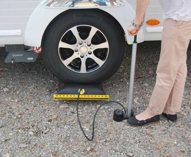 Súprava 2 vyrovnávacích vankúšov Air-Lift pre obytný automobil</p>