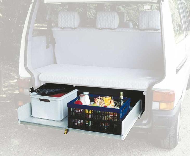 VWT4 Multivan rear pull-out anthracite laminate
