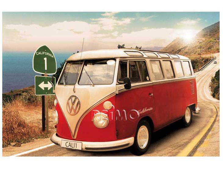VW Collection T1 Bulli Bus Poster Route 1 - Maxi - 20 kusov</p>
