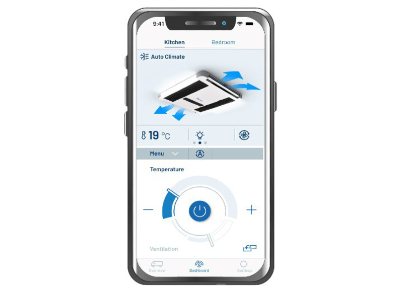 Breezonic Slim HP s výkonom 1700 W – čierny