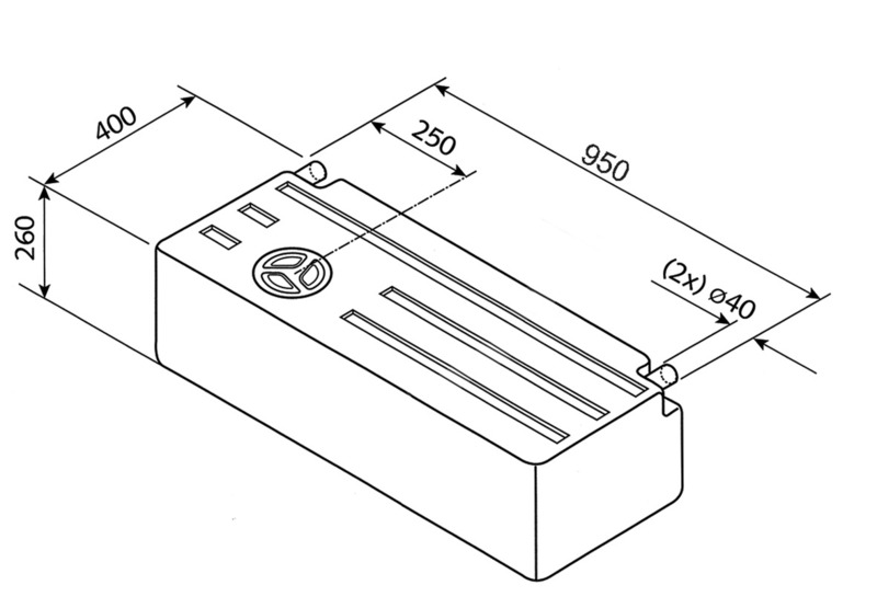 Univerzálna nádrž na vodu EV1802 - 89 litrov</p>