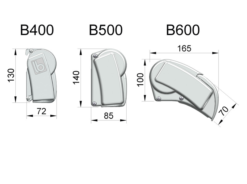 Dometic Perfect Wall 1500 nástenná markíza, kryt: biely Farba: Horizon Grey