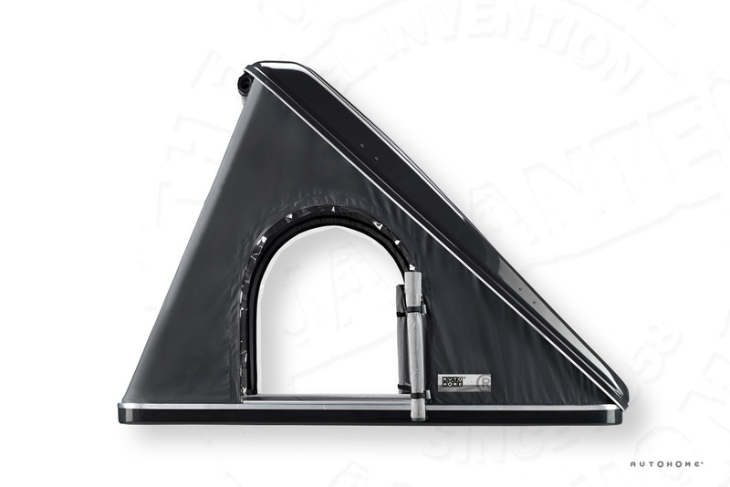 AUTOHOME Strešný stan s tvrdými škrupinami COLUMBUS VARIANT – LARGE – Black Storm