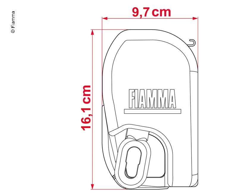 Markíza F45L pre Fiamma ZIP L450 Royal Blue