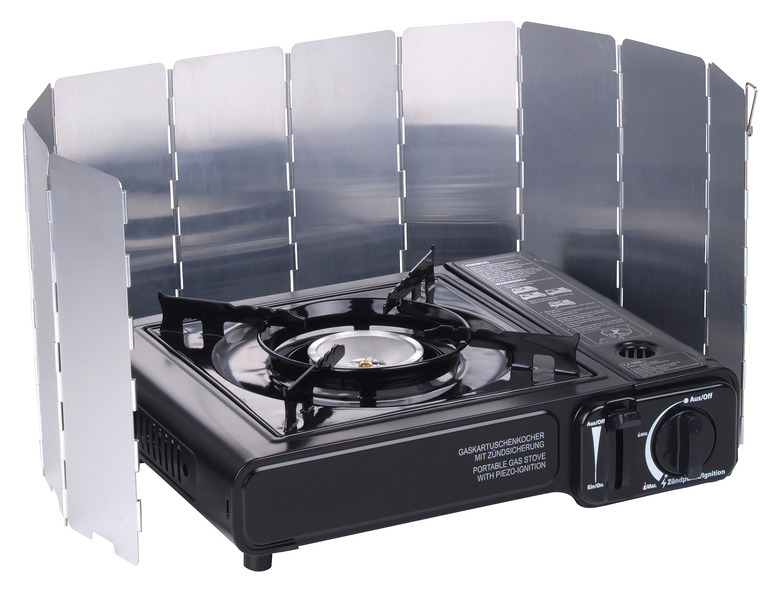 Sklopné čelné sklo pre hliníkové sporáky