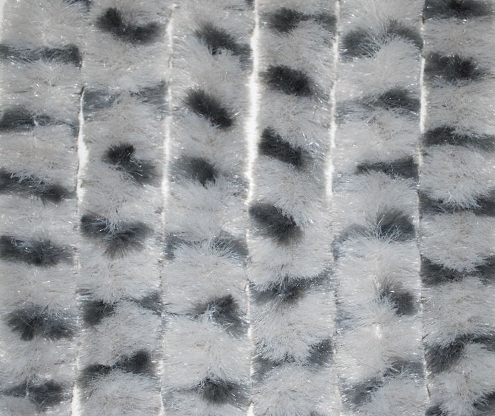 Fleecová záclona 56x185 sivá