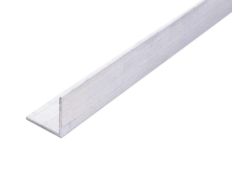 Hliníkový uholník 20 × 20 × 2 mm, tyč 2 m