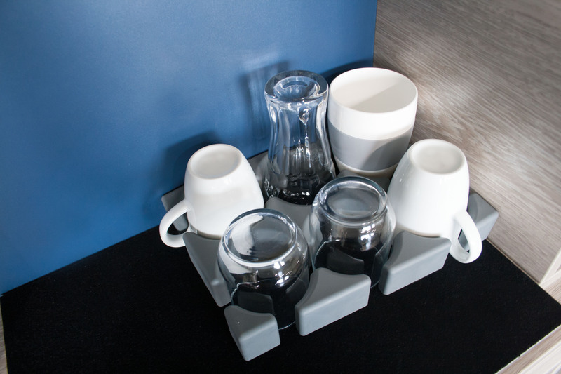 Purvario držiak na poháre/šálky nízky - sada 6 kusov</p>