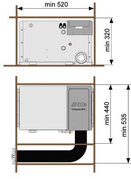 Alde ohrev teplej vody Compact 3020 HE – 3 kW