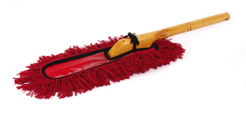 Bavlnená prachovka z peria - 57 cm</p>