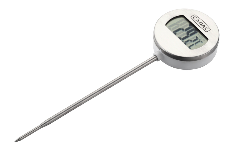 Digitálny elektronický teplomer na mäso