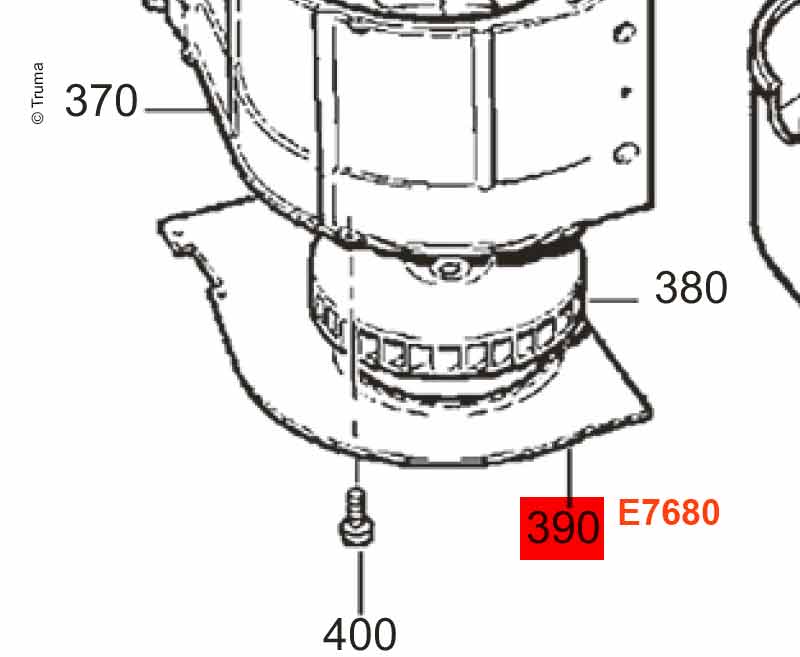 plech ventilátora
