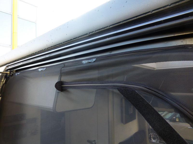 Sieť proti komárom MB Sprinter / VW Crafter od roku 2006 – posuvné dvere vpravo