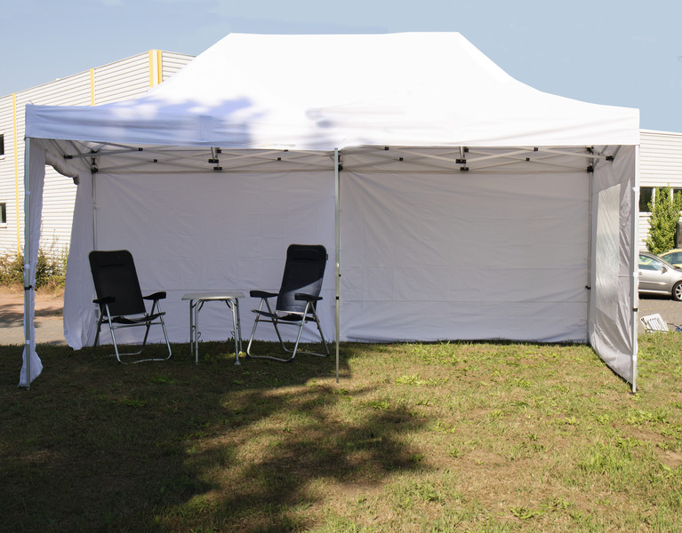Tent pavilion white Size 3y6m, alu-frame