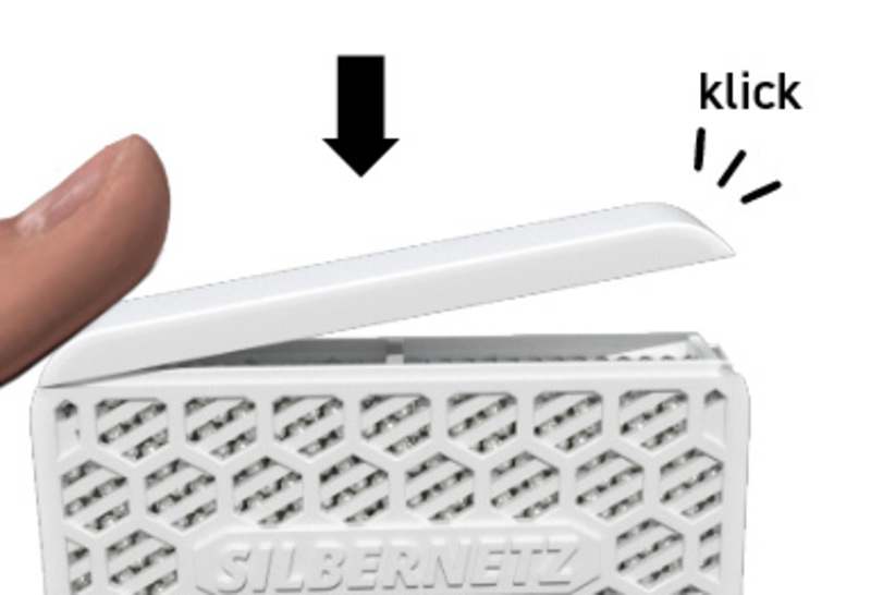 Strieborná sieťová plniaca súprava pre nádrže do 100 litrov - pre č. 613025</p>