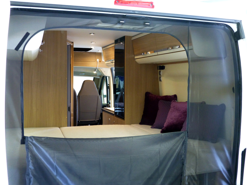 Sieť proti hmyzu do dverí Ducato (X250/X290) + Boxer + Jumper od roku 2007 – vysoké dvere