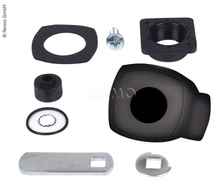 pe r+kľúč vrátane uzáveru čierna bez cylindrickej vložky+kľúč vrátane uzáveru