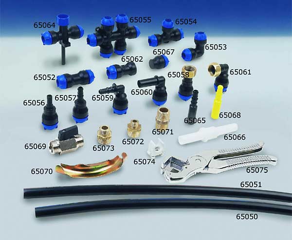 Plastová rúrková svorka (5 ks)