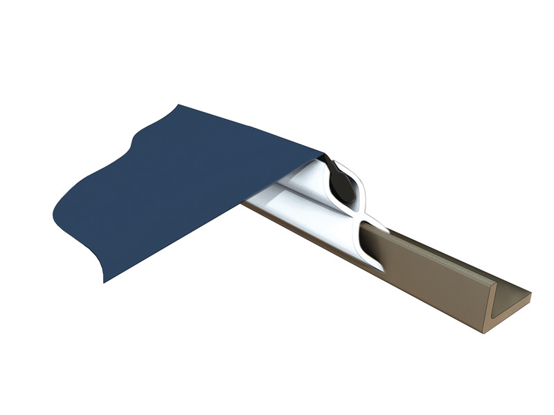 Dvojkanálová koľajnica - 2500 mm</p>