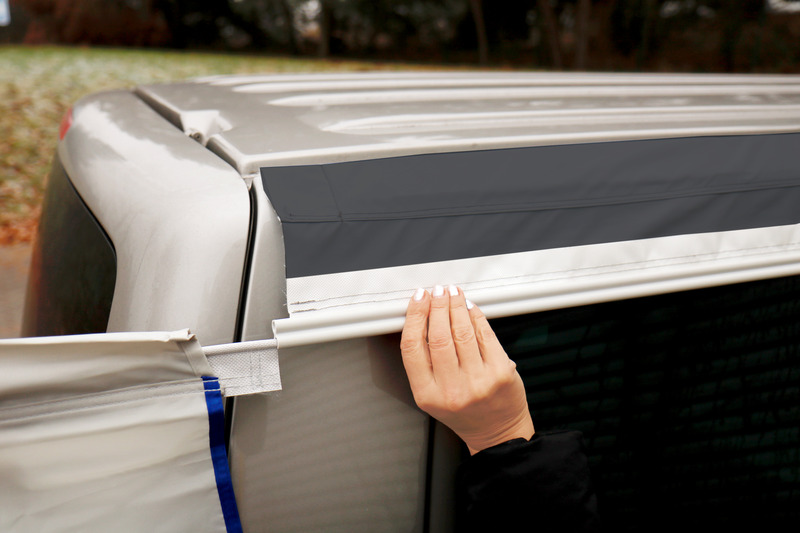 Magnetický adaptér na upevnenie markízy k vozidlu