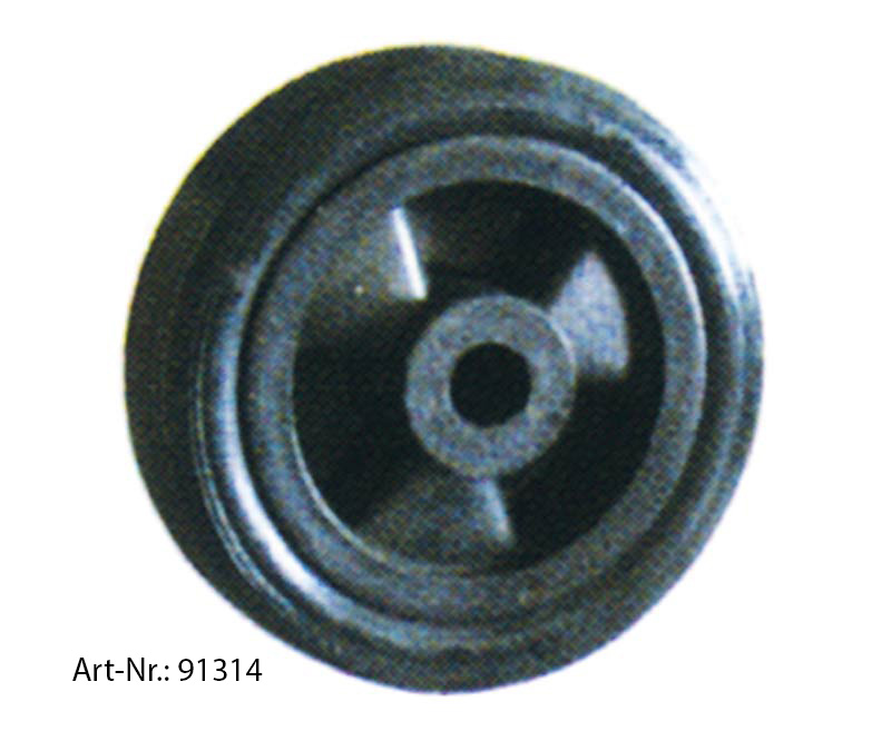 Kolesá s plastovými pneumatikami 205x61, plastový ráfik, zaťaženie do 150 kg