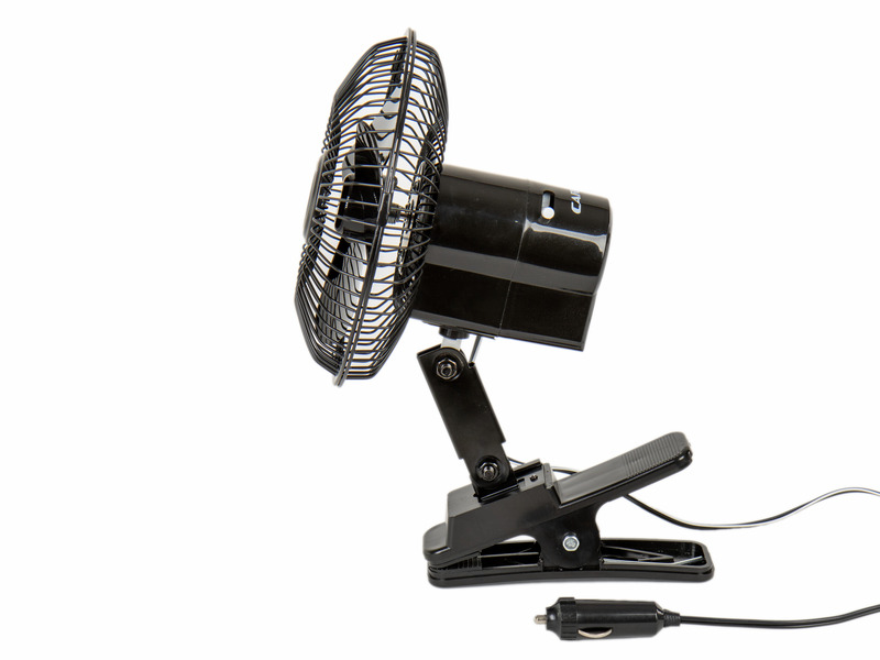 Ventilátor do auta Carbest 12V s držiakom svorky</p>