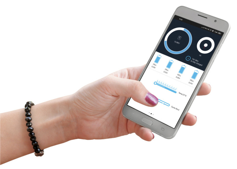 Lítium-batéria LiFePO4 Li50BT-H s Bluetooth a funkciou vyhrievania – 50 Ah